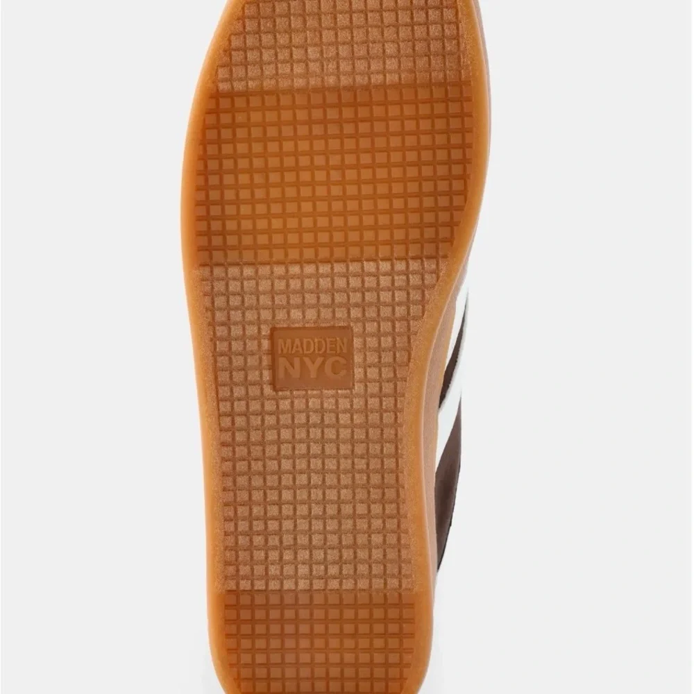 Women Size 11 Madden NYC Brown Low Top Platform Shoes Sneakers Suede Skater NEW! - Picture 5 of 5
